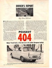 1962 peugeot 404 original - peugeot,