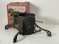 Cast Iron Live Christmas Tree Stand Xmas VGC 12kg