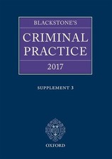 Blackstone's Criminal Practice