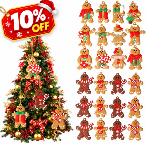 12pcs gingerbread man - 12pcs,