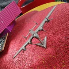 Replica Aluminium Lancaster Bomber Plane Royal Hampshire Vintage Memorabilia