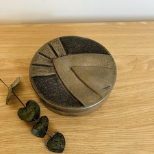 Vintage French Pewter Box