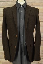 Mens Next tweed blazer 34R New