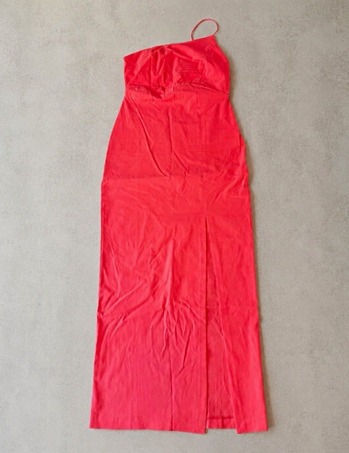 Vesper coral woven maxi - vesper,