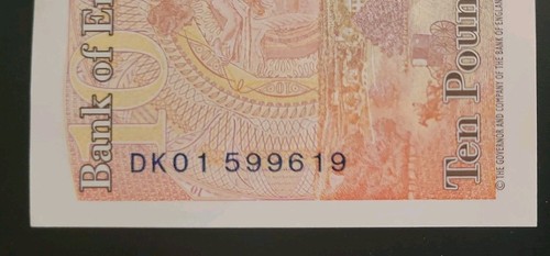 Dk01 ten pound - £10,