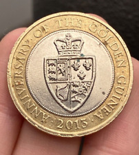 Minting error Anniversary Of The Golden Guinea 2013 £2 Coin