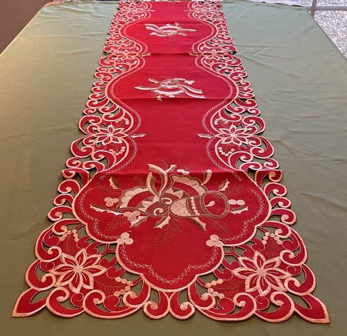 Red gold bells - red,
