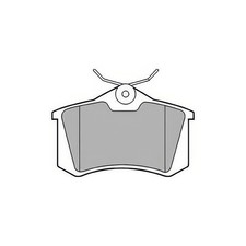 DELPHI LP565 Brake Pad Set