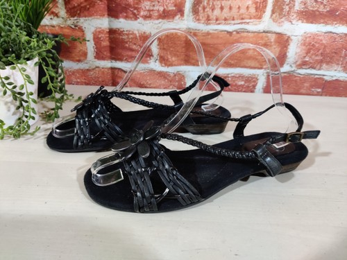Clarks black sandals - clarks,