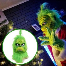 UK The Grinch Latex Mask