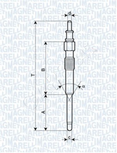 Glow plug for - glow,