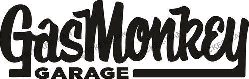 Gas monkey garage sticker - garage,