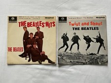 2 X Beatles EP’s Hits & Twist & Shout 7” 45’s