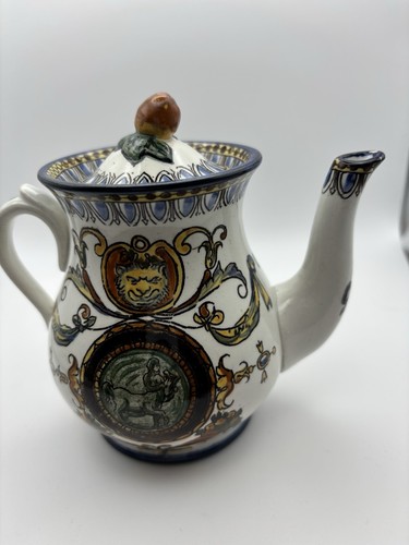 Gien faience teapot please - teapot.,