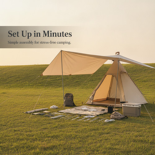Pyramid tent for all - tent,