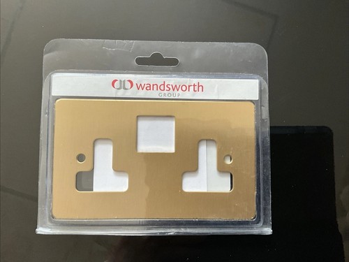 Wandsworth double socket - socket, plate