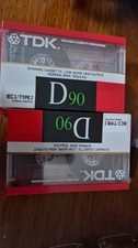 6 x TDK D90 N  Type I Cassette Tape Blank New & Sealed 
