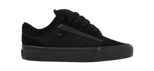 Unisex black canvas - canvas, skate