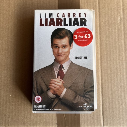 Liar vhs video tape - liar,