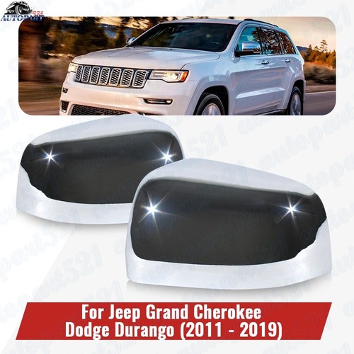 Chrome wing mirror - mirror, pair