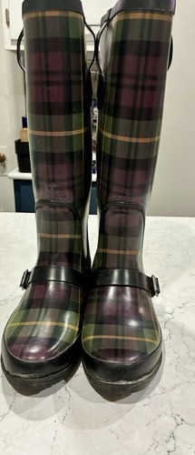 Bean wellies tall tartan - tall,