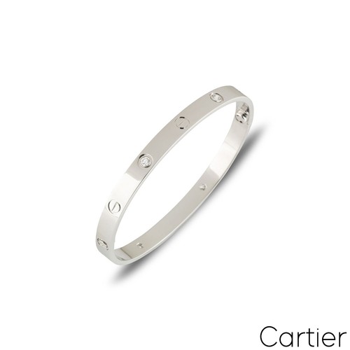 Cartier white gold half - white,