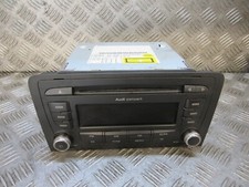 AUDI A3 2009 1.9 TDI E SPORT MK2 5DR RADIO STEREO CD PLAYER 8P0035186S