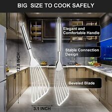 2 PCS Fish Spatula Stainle