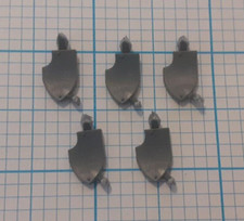 5x plain Shoulder / Tilt shield (A) for Primaris Intercessor Space Marine - NEW