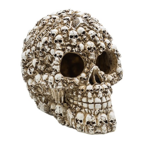 Aquarium skull ornament - skull,