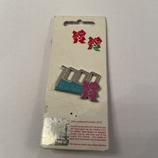 LONDON 2012 1000 DAYS TO EXIT PIN blue