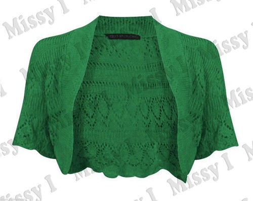 Womens short sleeve shrug - womens,