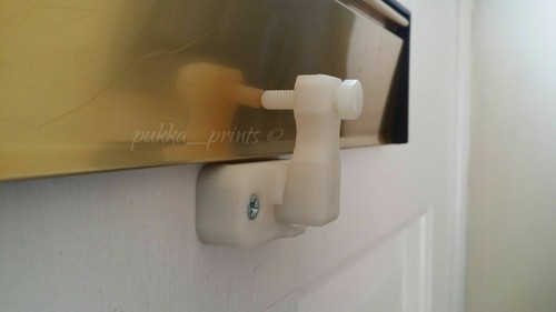 Letter box lock door security