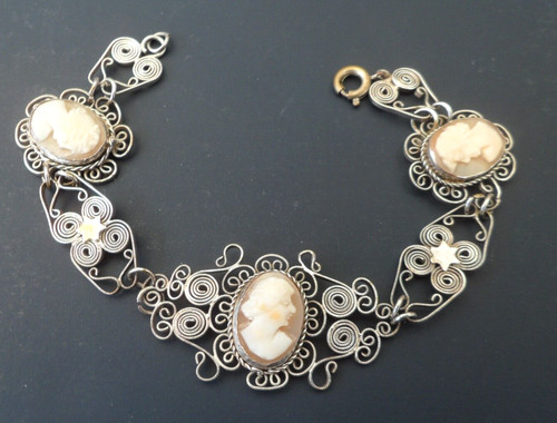 Vintage jewellery silver - vintage,