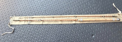 Six vintage split cane rods - vintage,