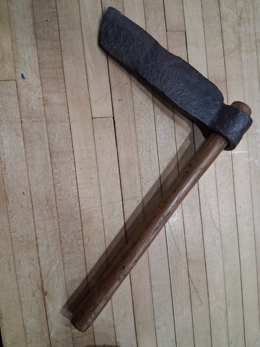 Antique blacksmith forged froe - antique,