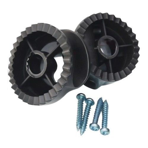 Black plastic swing canopy - black,