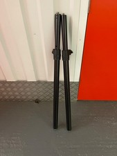 Speaker Pole Telescopic M20 Thread PA Speaker or Heavy Duty Mic stand -Black x 2