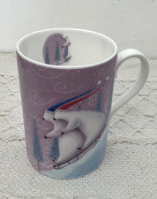 PORTMEIRON Rob Scotton POLARS ON A SLEDGE Mug H 10.7 cm