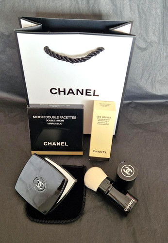 Chanel compact mirror - compact, black