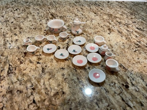 Vintage miniature porcelain