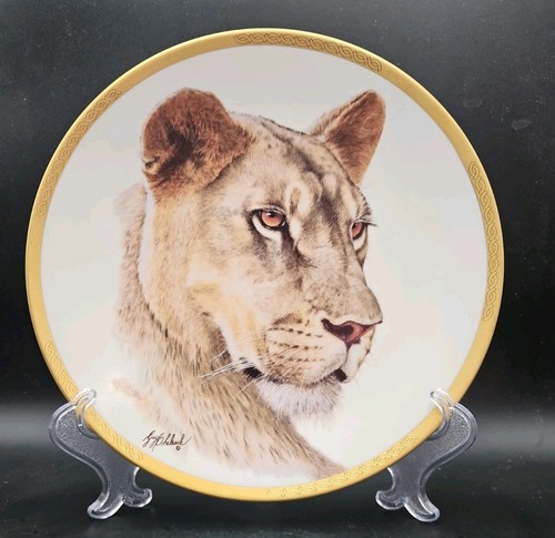 Lenox lioness collector plate - lenox,