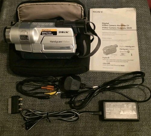 Sony handycam ccd trv218e - sony,