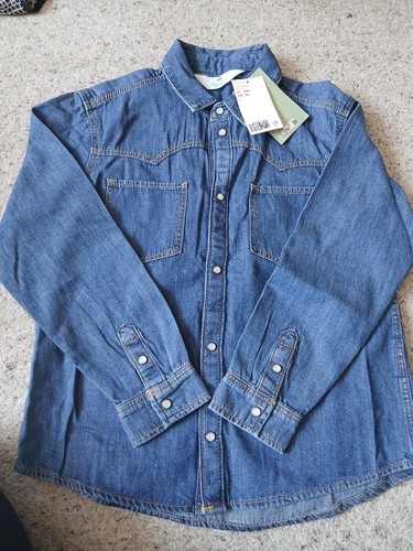 Nwt boys denim shirt - shirt, h&m