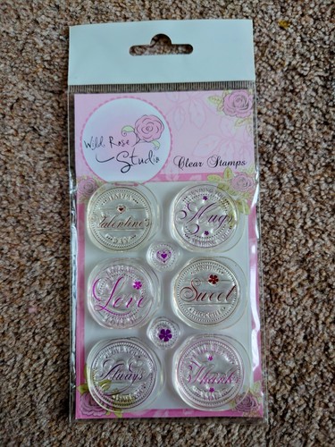 Wild rose studio love circles - rose,