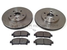 FRONT 2 BRAKE DISCS & PADS SET