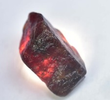 25.65 Ct Natural Hessonite Orange Garnet Certified Untreated Facet Loose Rough