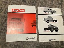 DODGE .TRUCKS.  BROCHURE 1966