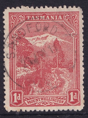 Tasmania australia stamps - australia, 1d