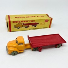Dublo Dinky Toys 072 Bedford Articulated Flat Truck Boxed Vintage Original